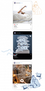 Template de ost Instagram , présentation de logo